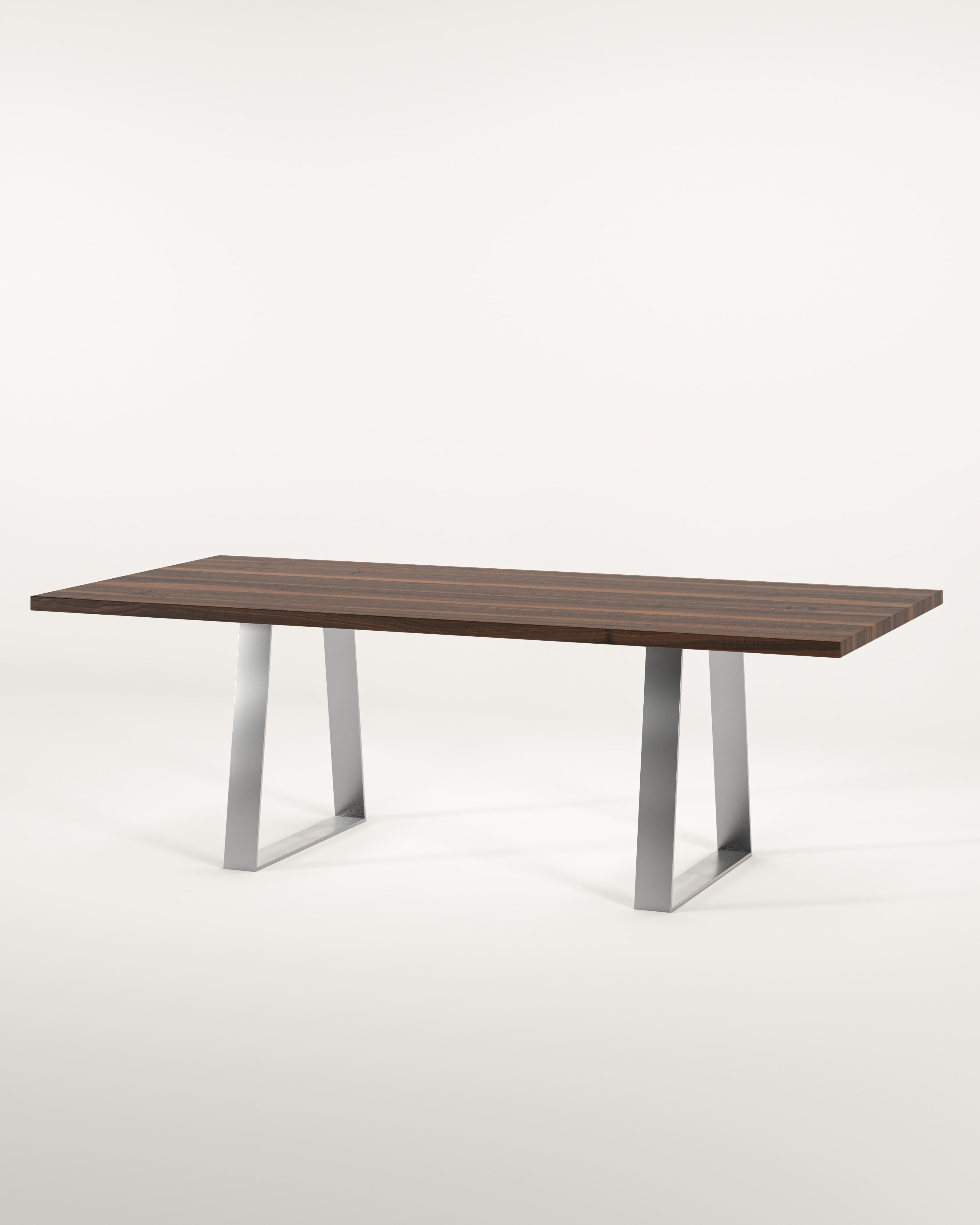 TRAPEZ - NUSSBAUM / BRUSHED STEEL - Studio 1