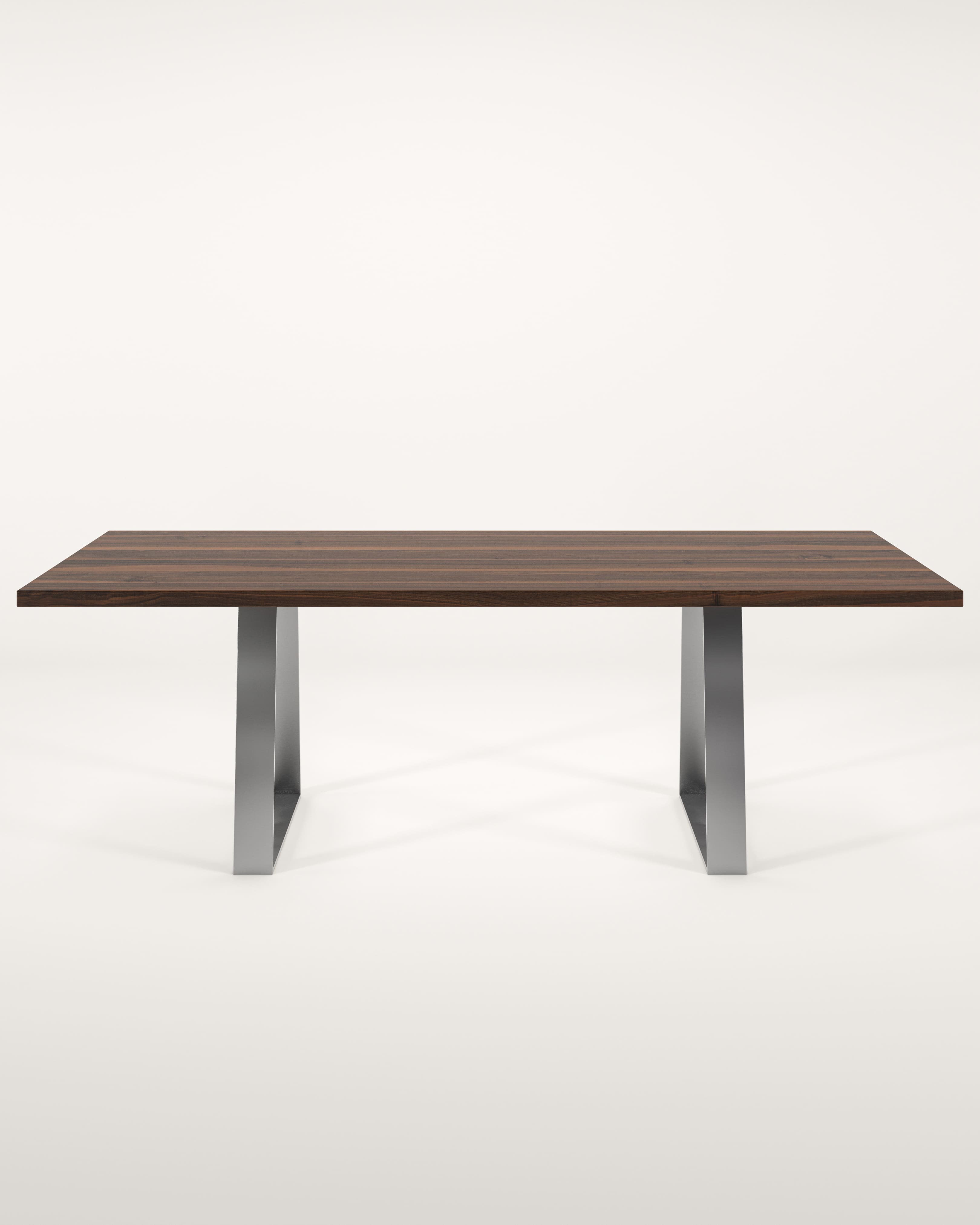 TRAPEZ - NUSSBAUM / BRUSHED STEEL - Studio 3