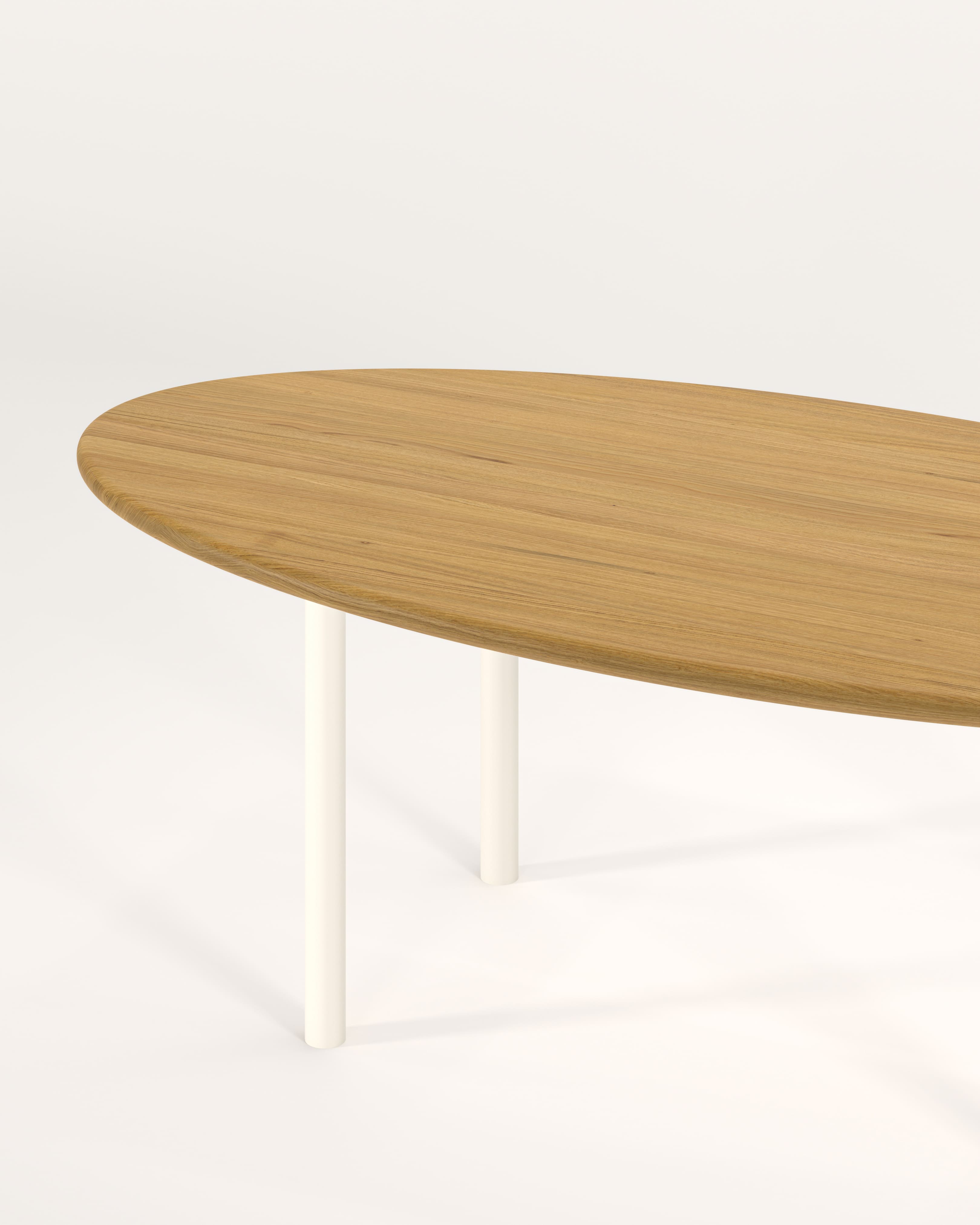 OVALIN - EICHE / WHITE - Studio 2